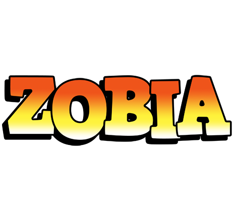 Zobia sunset logo