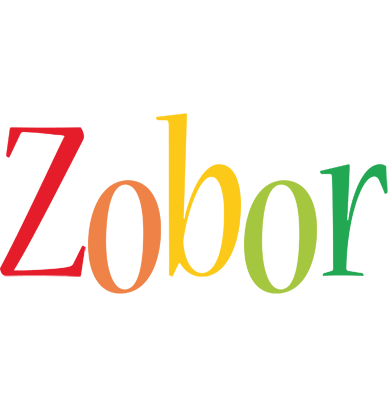 Zobor birthday logo