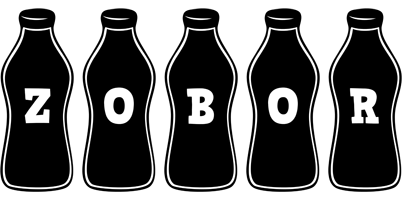 Zobor bottle logo