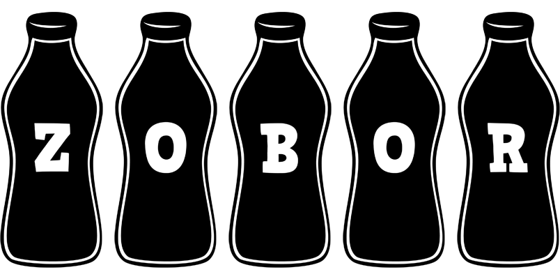 Zobor bottle logo