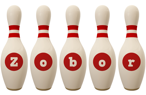 Zobor bowling-pin logo