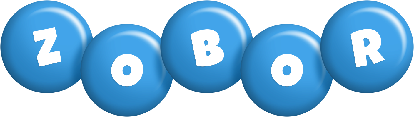 Zobor candy-blue logo