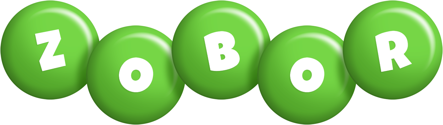 Zobor candy-green logo