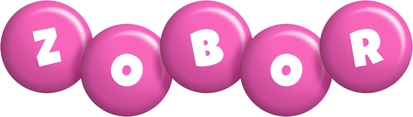 Zobor candy-pink logo