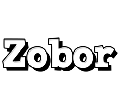 Zobor snowing logo