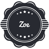 Zoe badge logo