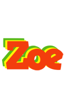 Zoe bbq logo