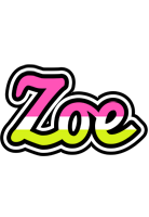Zoe candies logo