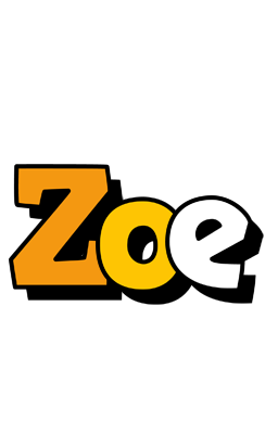 Zoe cartoon logo
