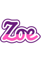 Zoe cheerful logo