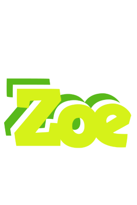 Zoe citrus logo