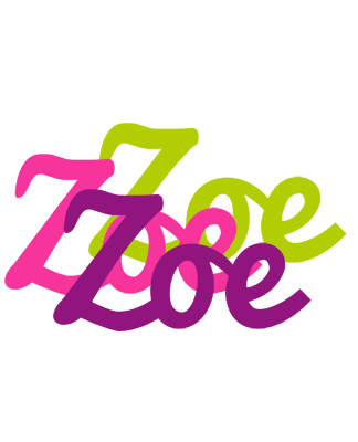 Zoe flowers logo