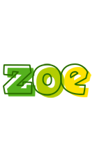 Zoe juice logo