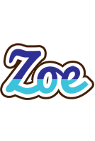 Zoe raining logo