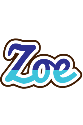 Zoe raining logo