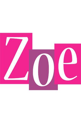 Zoe whine logo