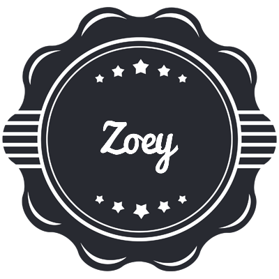 Zoey badge logo