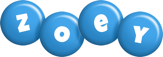 Zoey candy-blue logo