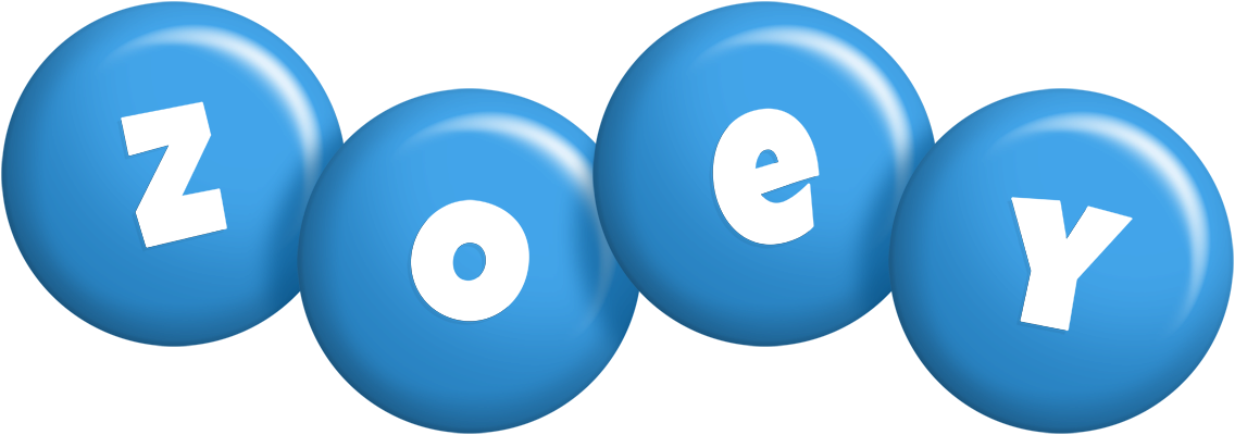Zoey candy-blue logo
