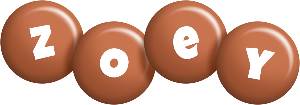Zoey candy-brown logo