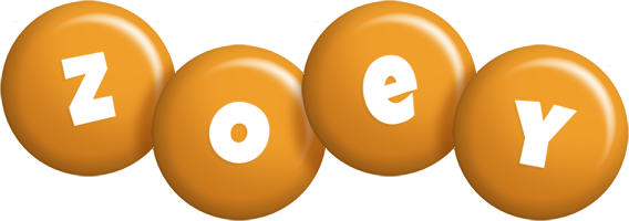 Zoey candy-orange logo