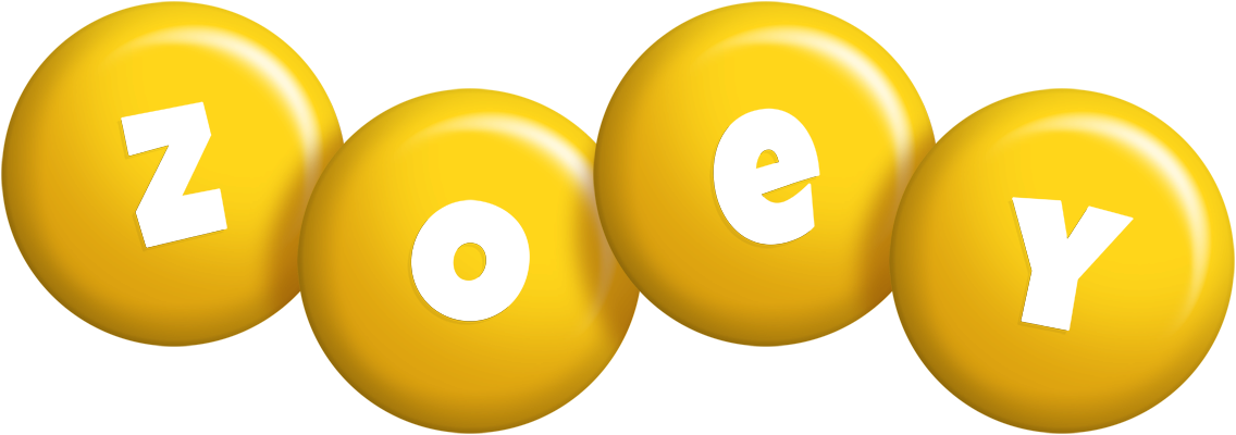Zoey candy-yellow logo