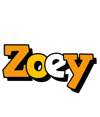 Zoey cartoon logo