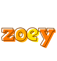 Zoey desert logo