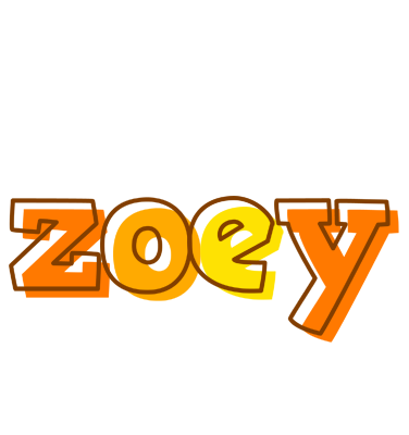 Zoey desert logo