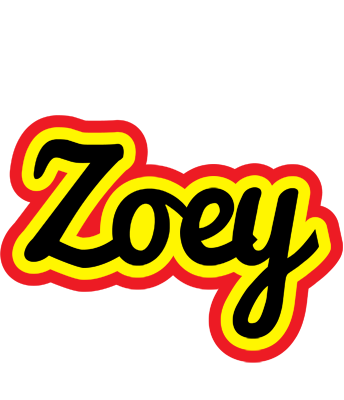 Zoey flaming logo