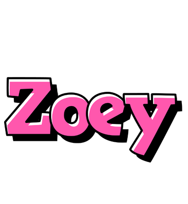 Zoey girlish logo