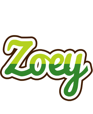 Zoey golfing logo