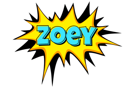 Zoey indycar logo