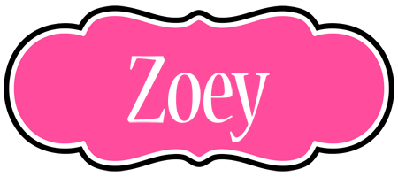 Zoey invitation logo