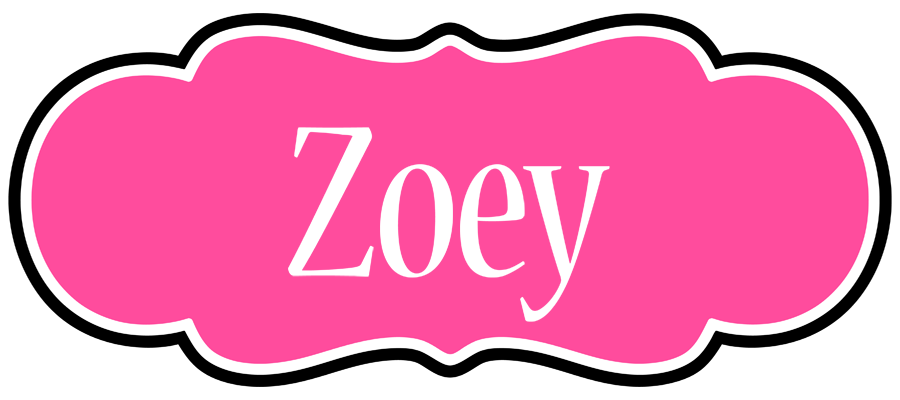 Zoey invitation logo