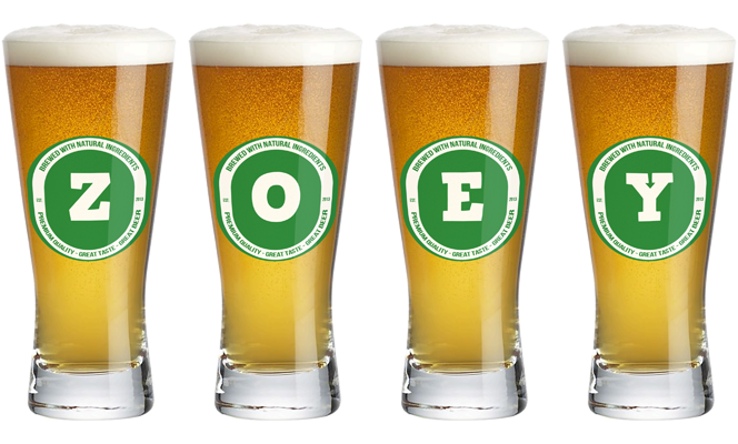 Zoey lager logo