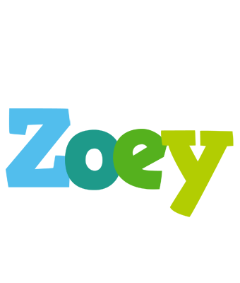 Zoey rainbows logo