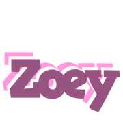 Zoey relaxing logo