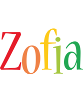 Zofia birthday logo