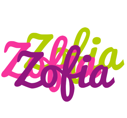 Zofia flowers logo