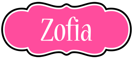 Zofia invitation logo