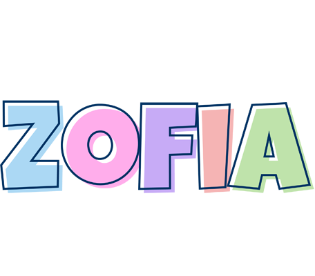 Zofia pastel logo