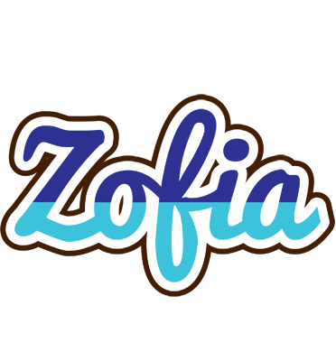 Zofia raining logo