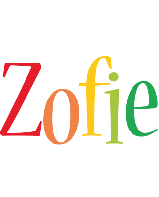 Zofie birthday logo