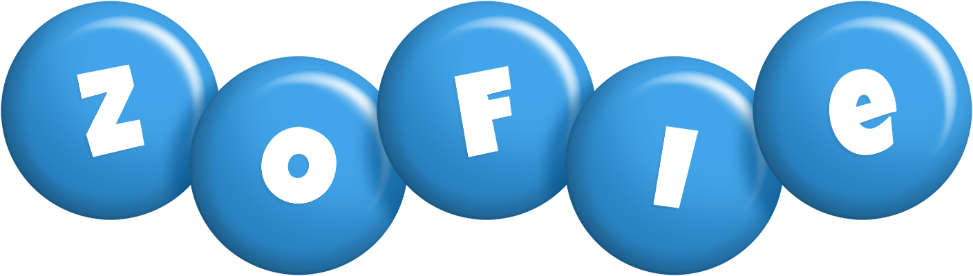 Zofie candy-blue logo