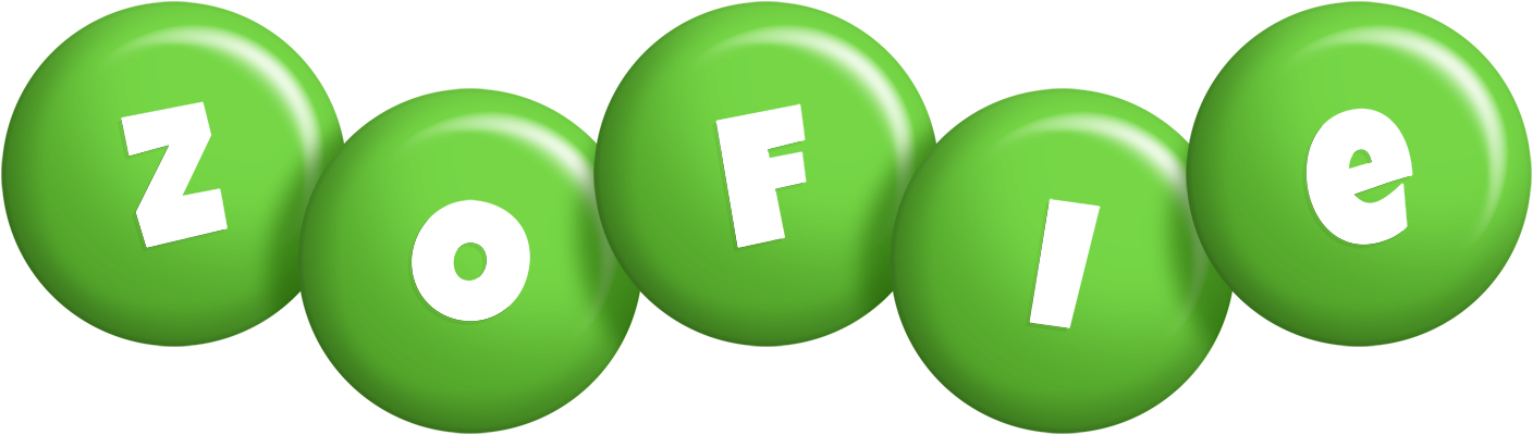 Zofie candy-green logo