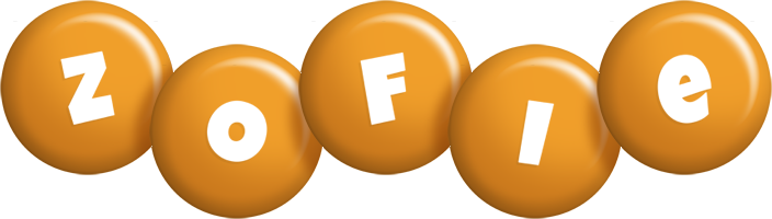 Zofie candy-orange logo