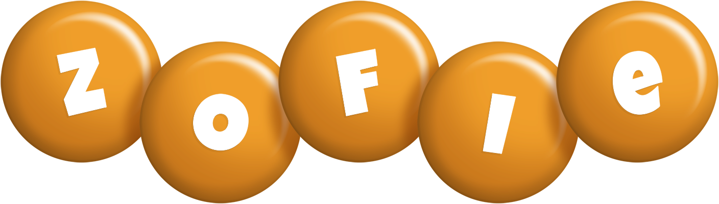 Zofie candy-orange logo