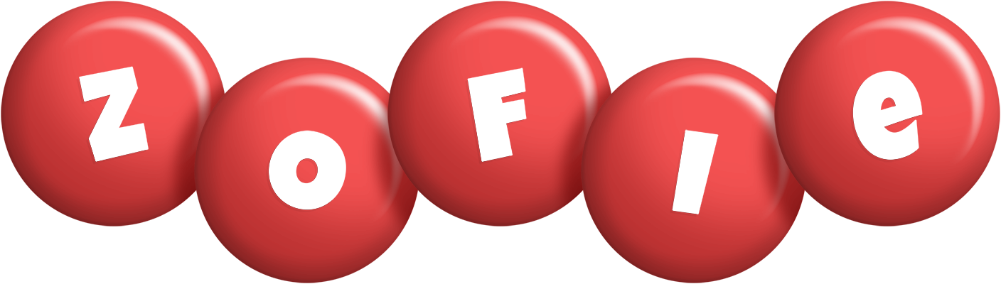 Zofie candy-red logo