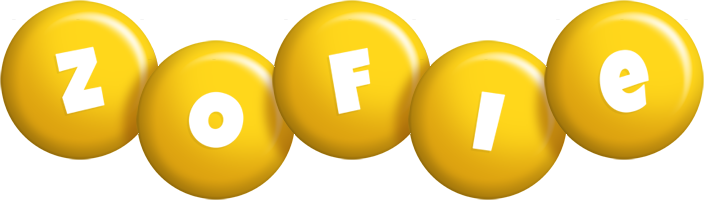 Zofie candy-yellow logo